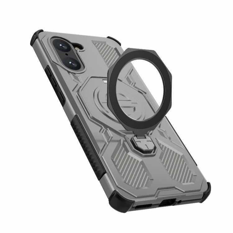 For OnePlus Ace 5 Racing 5G / Nord CE5 J-20 Solid Color MagSafe Magnetic TPU+PC Phone Case