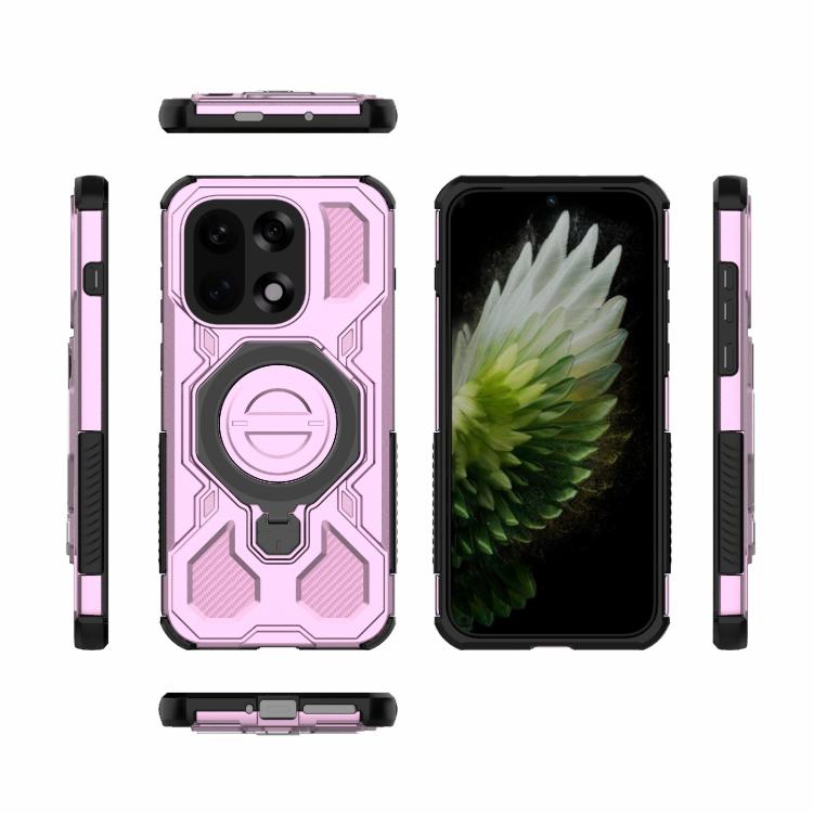 For OnePlus 15 5G J-20 Solid Color MagSafe Magnetic TPU+PC Phone Case