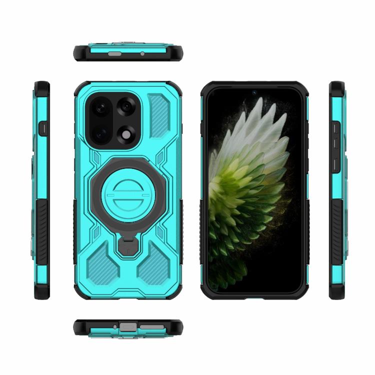 For OnePlus 15 5G J-20 Solid Color MagSafe Magnetic TPU+PC Phone Case