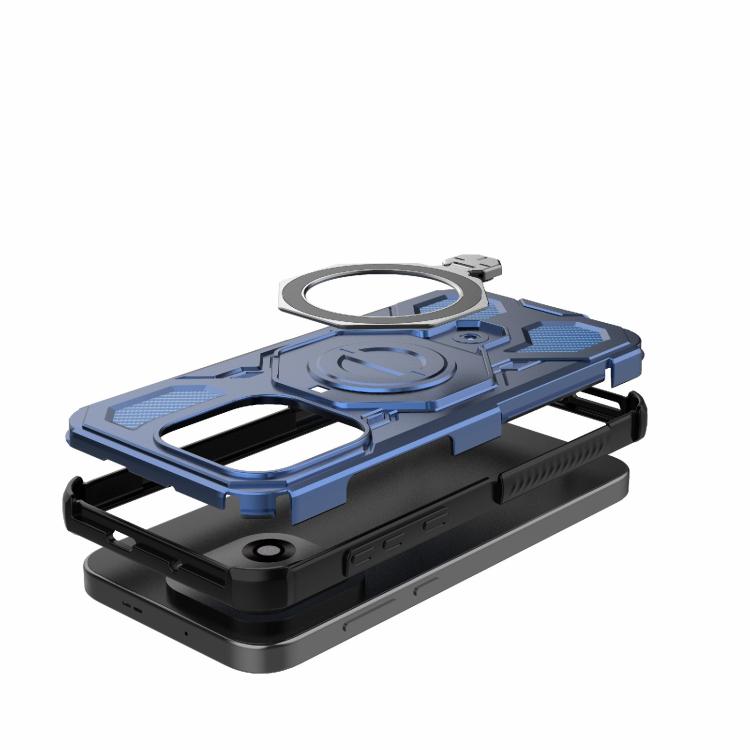 For OnePlus 15 5G J-20 Solid Color MagSafe Magnetic TPU+PC Phone Case