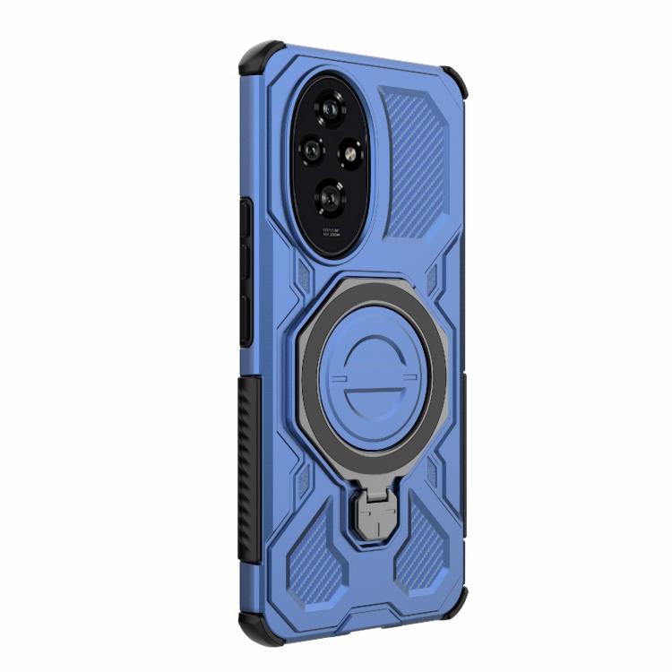For Honor 200 5G J-20 Solid Color MagSafe Magnetic TPU+PC Phone Case