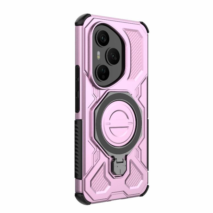 For Honor 400 Pro 5G Global 160.8mm J-20 Solid Color MagSafe Magnetic TPU+PC Phone Case