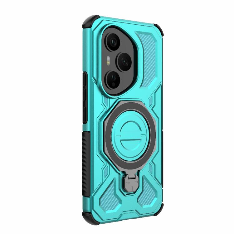 For Honor 400 Pro 5G Global 160.8mm J-20 Solid Color MagSafe Magnetic TPU+PC Phone Case