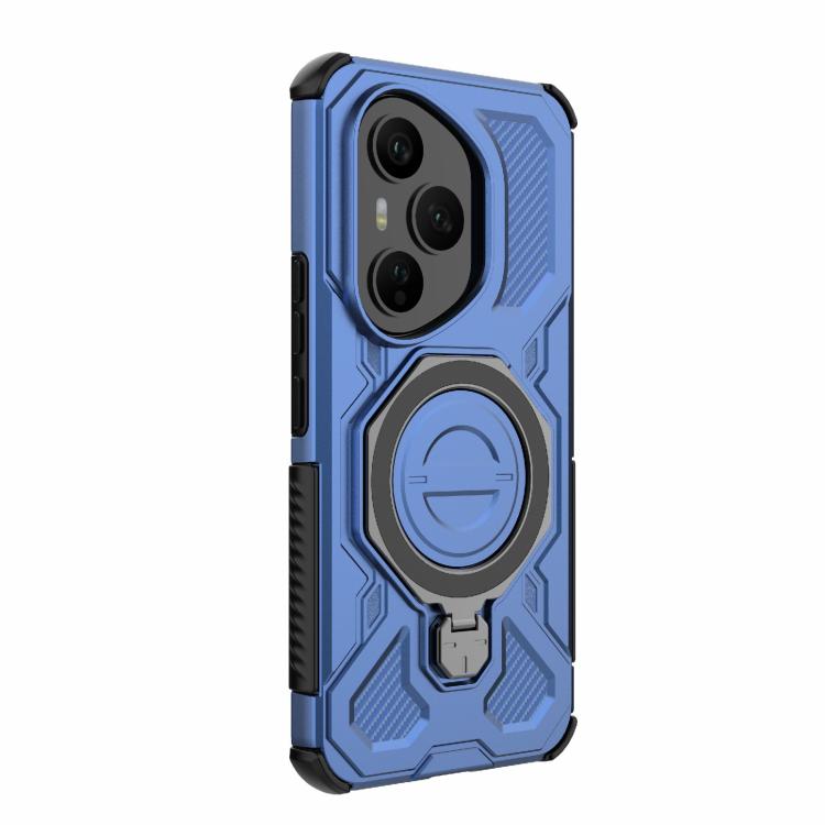 For Honor 400 Pro 5G Global 160.8mm J-20 Solid Color MagSafe Magnetic TPU+PC Phone Case