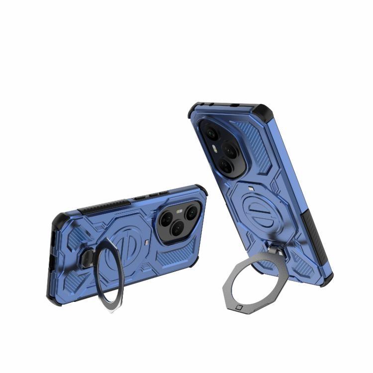 For Honor 400 Pro 5G Global 160.8mm J-20 Solid Color MagSafe Magnetic TPU+PC Phone Case