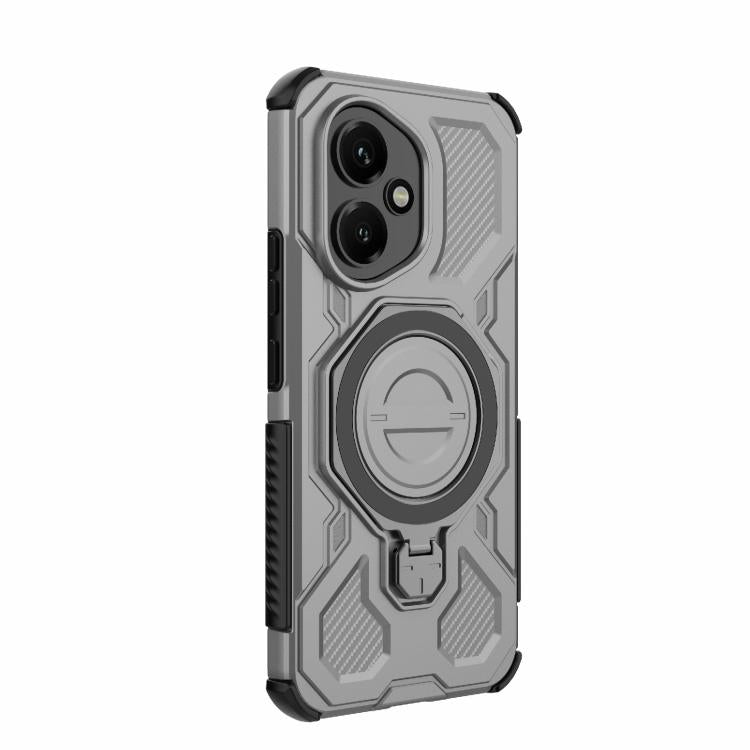 For Honor 400 5G Global 156.5mm J-20 Solid Color MagSafe Magnetic TPU+PC Phone Case