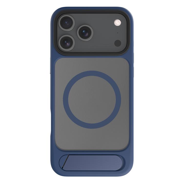 For iPhone 17 Pro Kalebol MagSafe Invisible Tilt Holder PC Hybrid TPU Case
