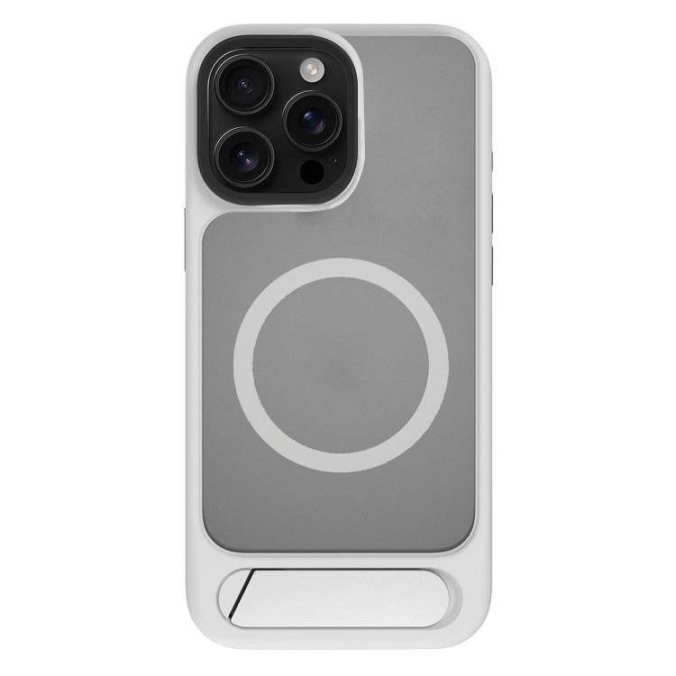For iPhone 14 Pro Kalebol MagSafe Invisible Tilt Holder PC Hybrid TPU Case