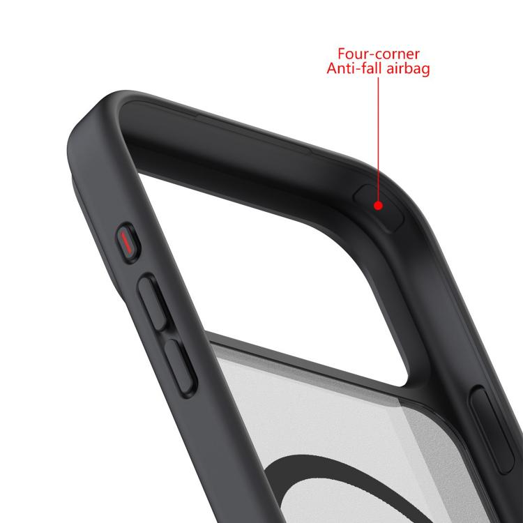 For iPhone 13 Kalebol MagSafe Invisible Tilt Holder PC Hybrid TPU Case