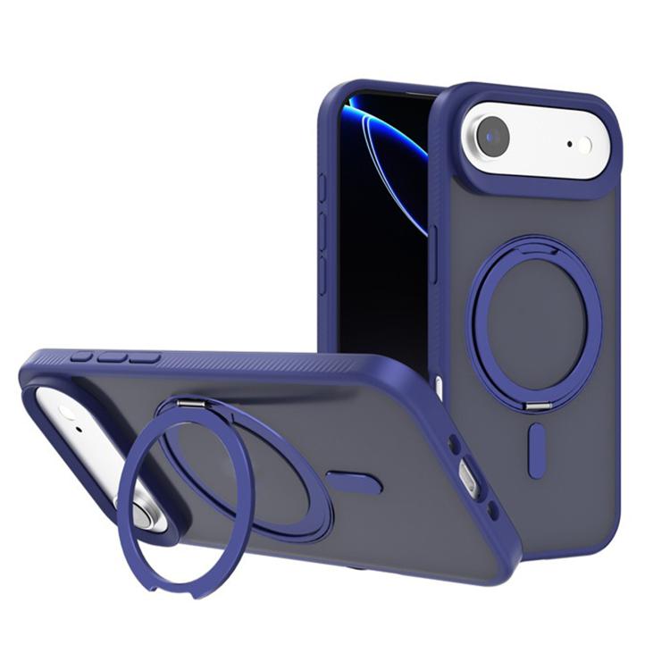 For iPhone Air Kalebol Rotating Holder MagSafe PC Hybrid TPU Phone Case