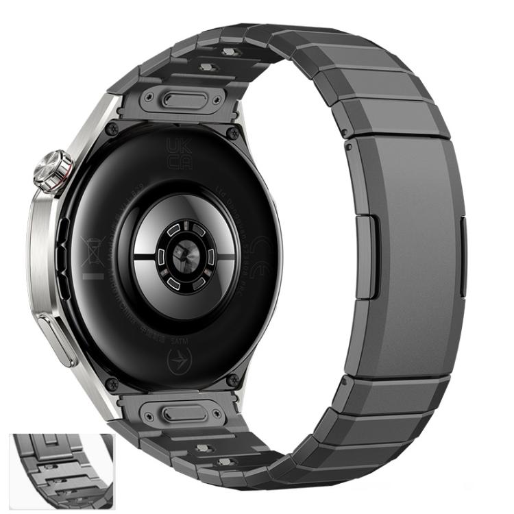 For Huawei Watch GT 5 Pro One Bead Side Slide Titanium Alloy Quick Release Watch Band