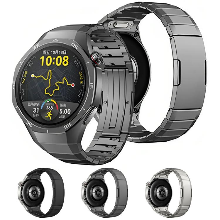 For Huawei Watch GT 5 Pro One Bead Side Slide Titanium Alloy Quick Release Watch Band