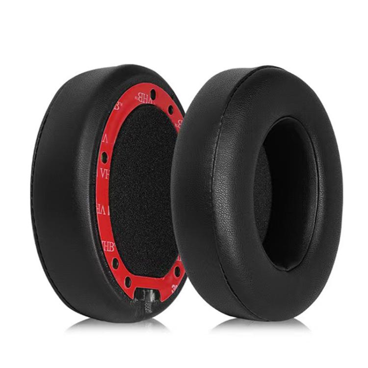 1 Pair Protein Leather Thickened 26mm Replacement Earpads For Beats Studio3 / 2