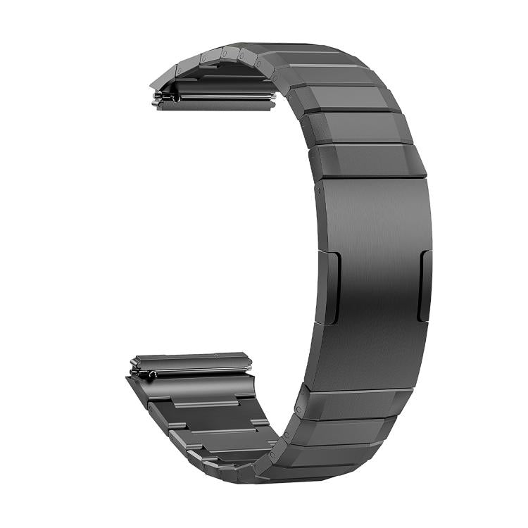 For Huawei Watch GT 4 46mm One Bead Bamboo Joint HW Buckle Stainless Steel Watch Band