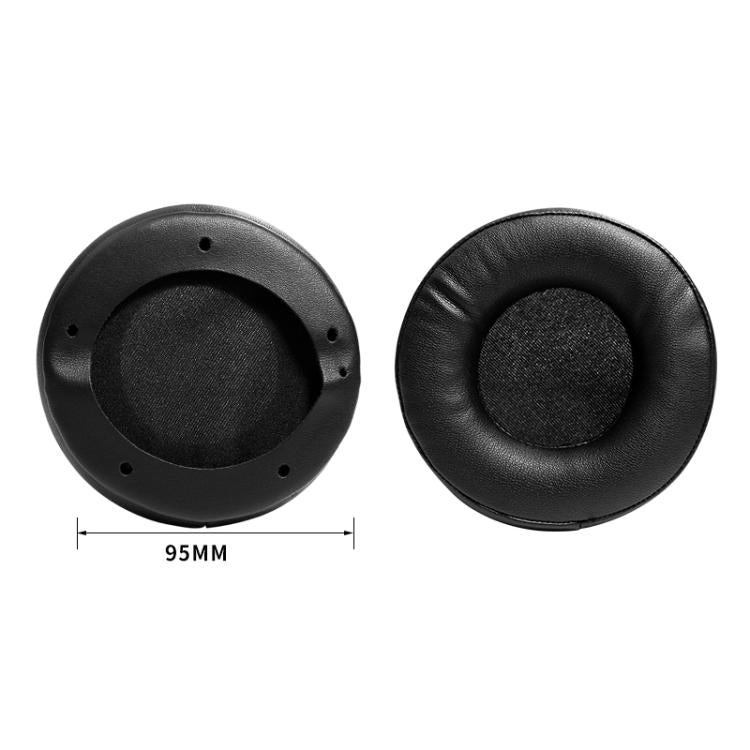 2pcs Protein Leather Replacement Earpads For EDIFIER G4 Pro - Black