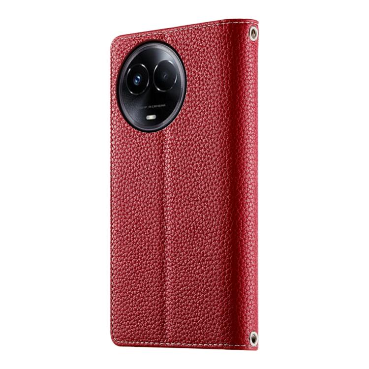 For Realme 11 5G / 11x / C67 5G / Narzo 60x Stitching Multi-card Zipper Wallet Leather Phone Case with Short Strap