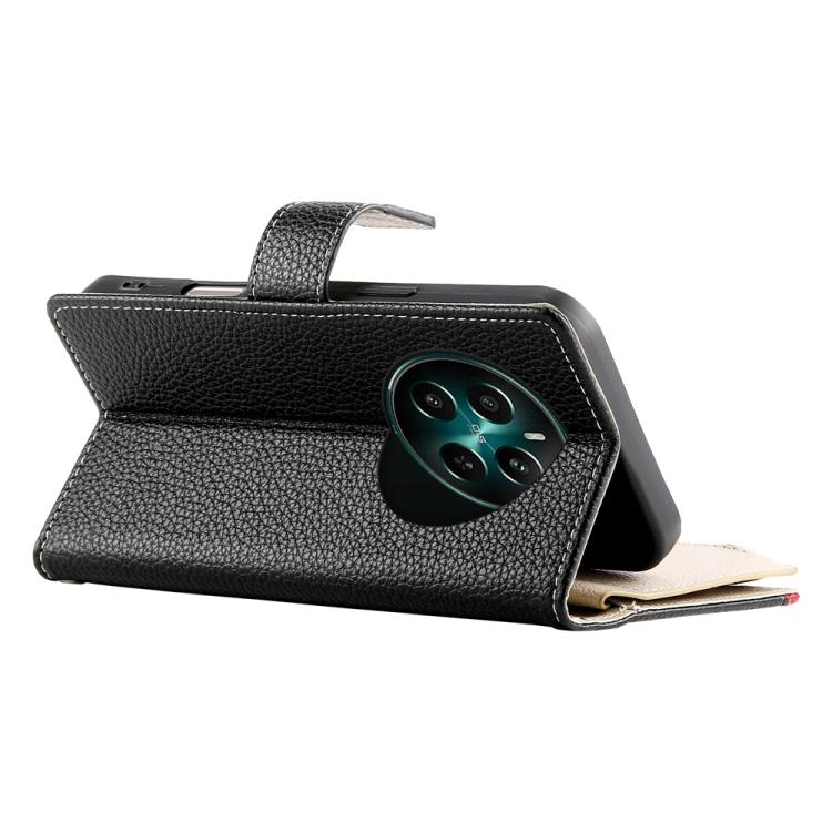 For Realme 13 4G / 12 4G / 12+ 5G / Narzo 70 Stitching Multi-card Zipper Wallet Leather Phone Case with Short Strap
