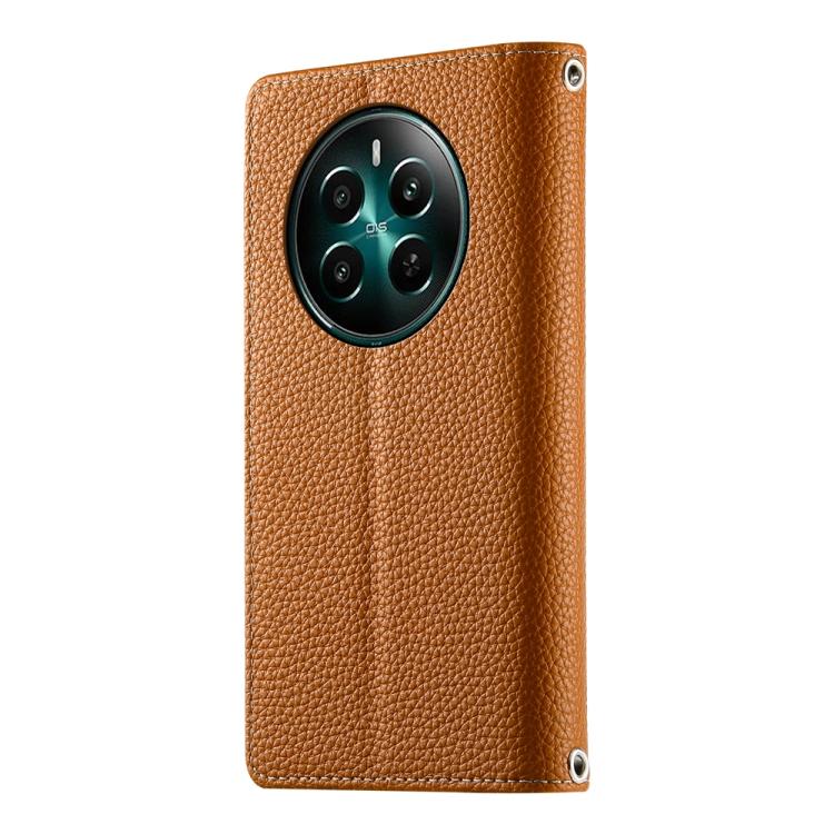 For Realme 13 4G / 12 4G / 12+ 5G / Narzo 70 Stitching Multi-card Zipper Wallet Leather Phone Case with Short Strap