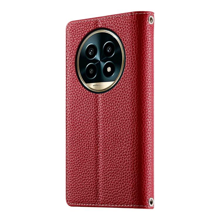 For Realme 13 Pro / 13 Pro+ Stitching Multi-card Zipper Wallet Leather Phone Case with Short Strap