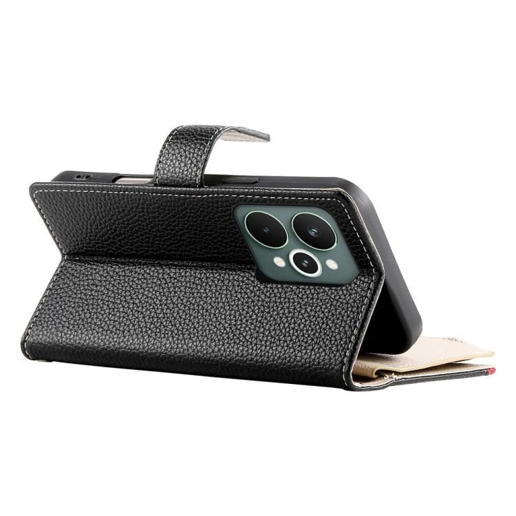 For Realme 15 5G / Realme 15 Pro 5G Stitching Multi-card Zipper Wallet Leather Phone Case with Short Strap