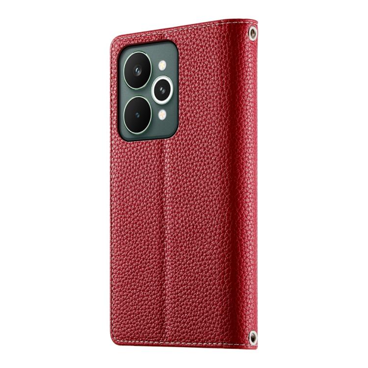 For Realme 15 5G / Realme 15 Pro 5G Stitching Multi-card Zipper Wallet Leather Phone Case with Short Strap