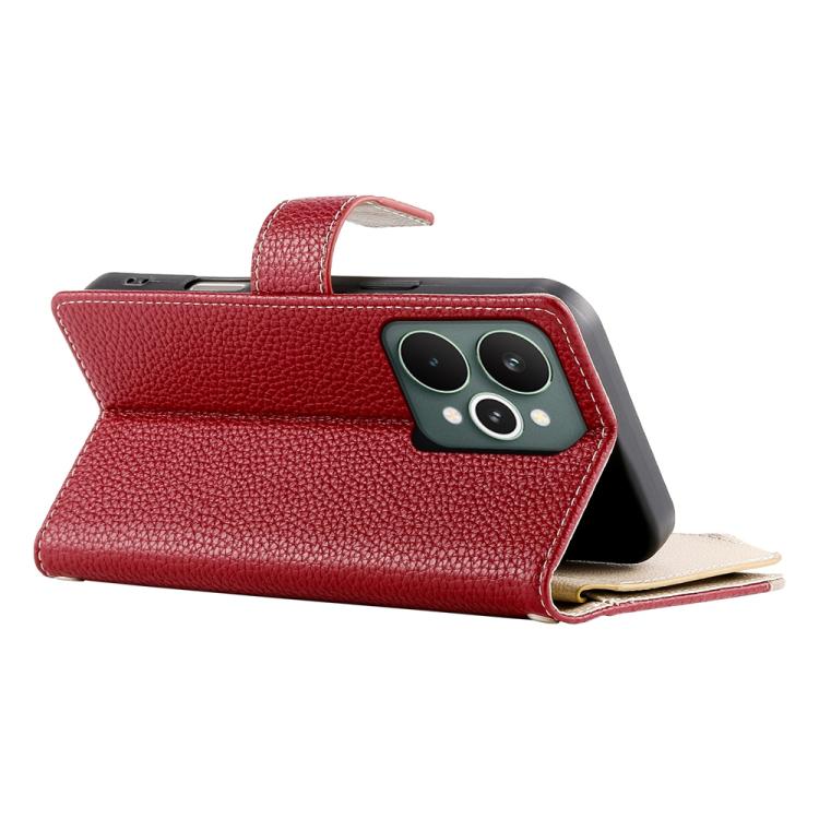 For Realme 15 5G / Realme 15 Pro 5G Stitching Multi-card Zipper Wallet Leather Phone Case with Short Strap