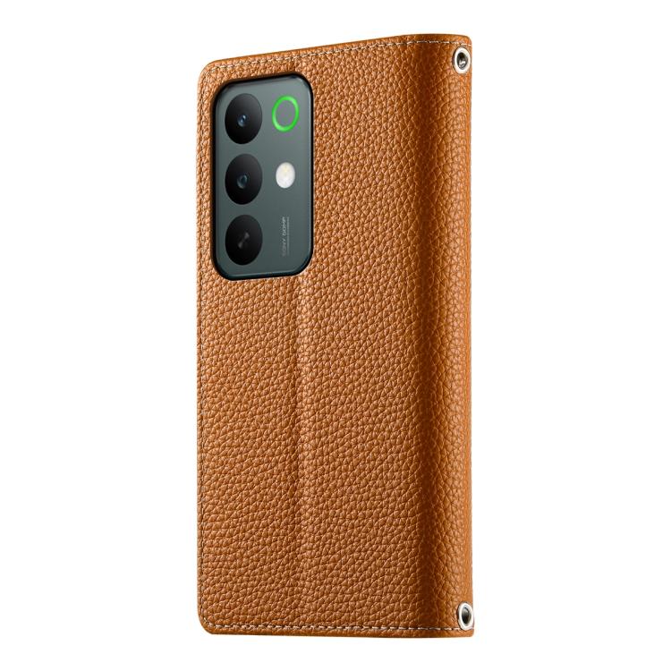 For Realme C83 5G / C85 5G / Realme 15x 5G Stitching Multi-card Zipper Wallet Leather Phone Case with Short Strap