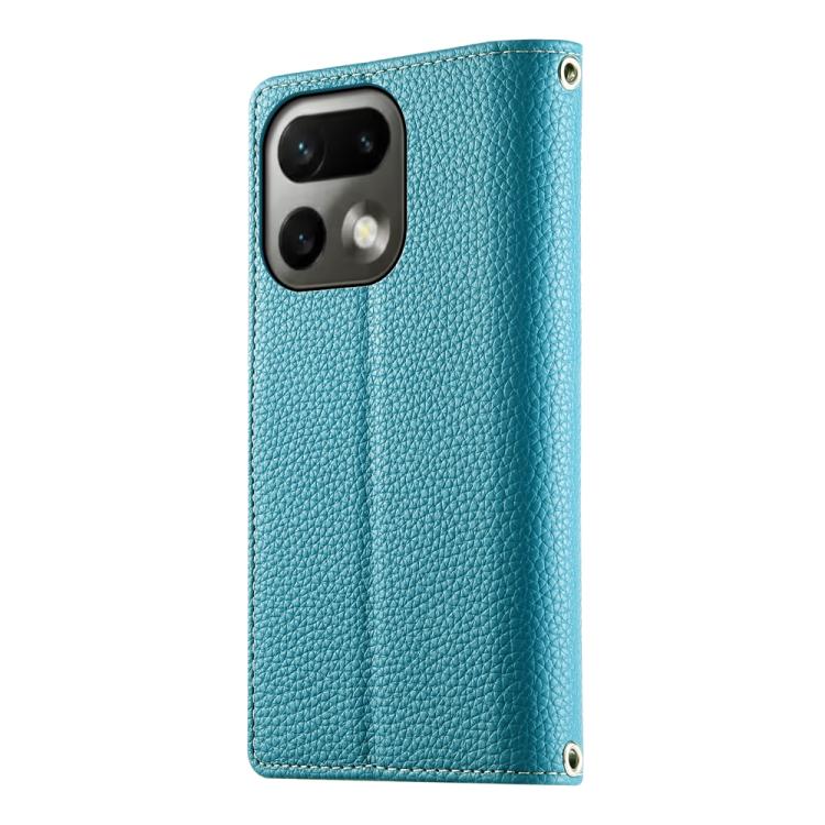 For Realme 16 Pro 5G Stitching Multi-card Zipper Wallet Leather Phone Case with Short Strap