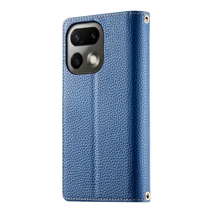 For Realme 16 Pro 5G Stitching Multi-card Zipper Wallet Leather Phone Case with Short Strap