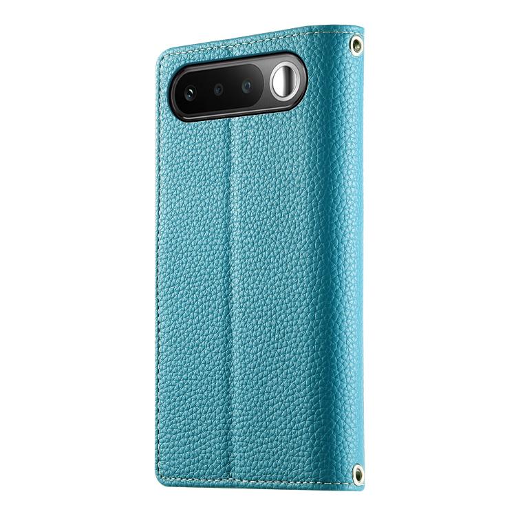 For Realme 16 5G Stitching Multi-card Zipper Wallet Leather Phone Case with Short Strap