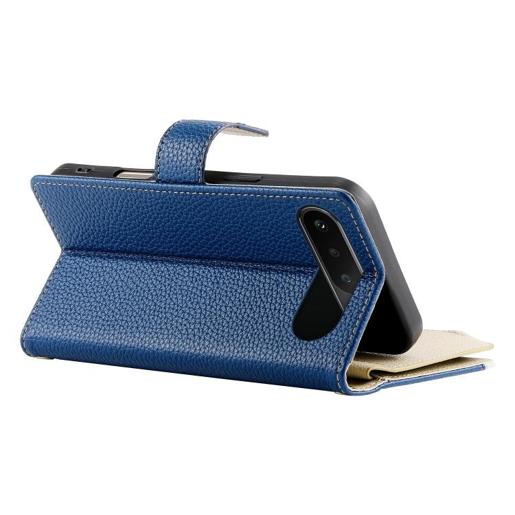 For Realme 16 5G Stitching Multi-card Zipper Wallet Leather Phone Case with Short Strap