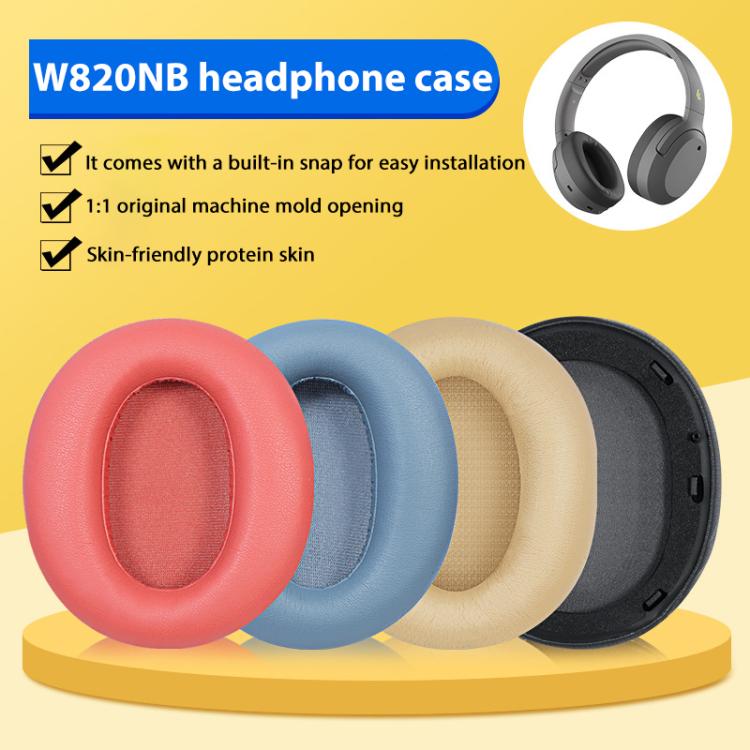 2pcs Ice Silk Cloth Replacement Earpads For EDIFIER W820NB / Free Pro / K820NC