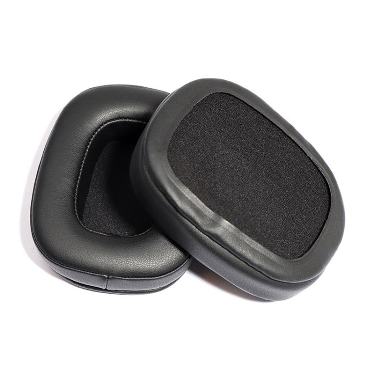 2pcs Protein Leather Replacement Earpads For EDIFIER H880 - Black