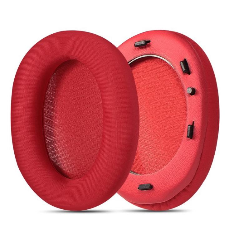 2pcs Ice Silk Cloth Snap-on Replacement Earpads For EDIFIER W800BT PLUS