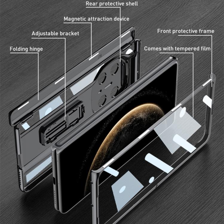 For Huawei Mate X6 GKK Integrated Magnetic Folding Supercar Phone Case