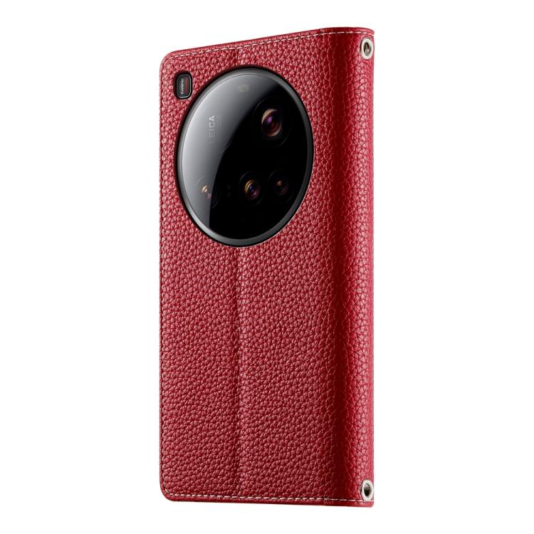 For Xiaomi 15 Ultra Stitching Multi-card Zipper Wallet Leather Phone Case with Short Strap
