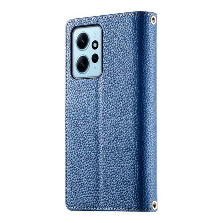 For Redmi Note 12 4G Global / Note 12R Pro Stitching Multi-card Zipper Wallet Leather Phone Case with Short Strap