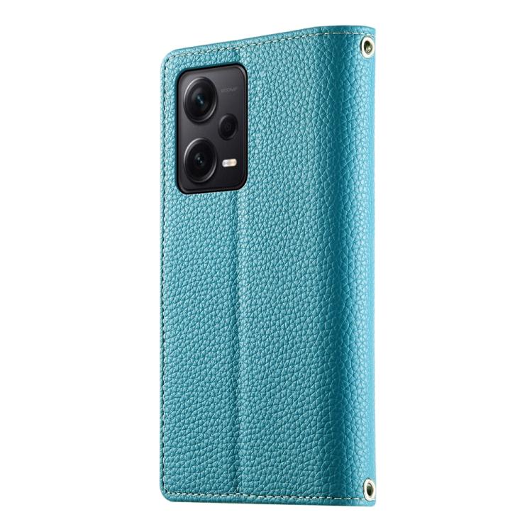 For Redmi Note12 Pro+ Global / Note12 Explorer Stitching Multi-card Zipper Wallet Leather Phone Case with Short Strap