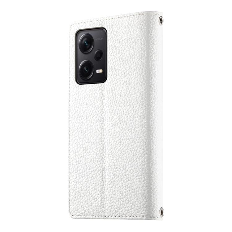 For Redmi Note12 Pro+ Global / Note12 Explorer Stitching Multi-card Zipper Wallet Leather Phone Case with Short Strap