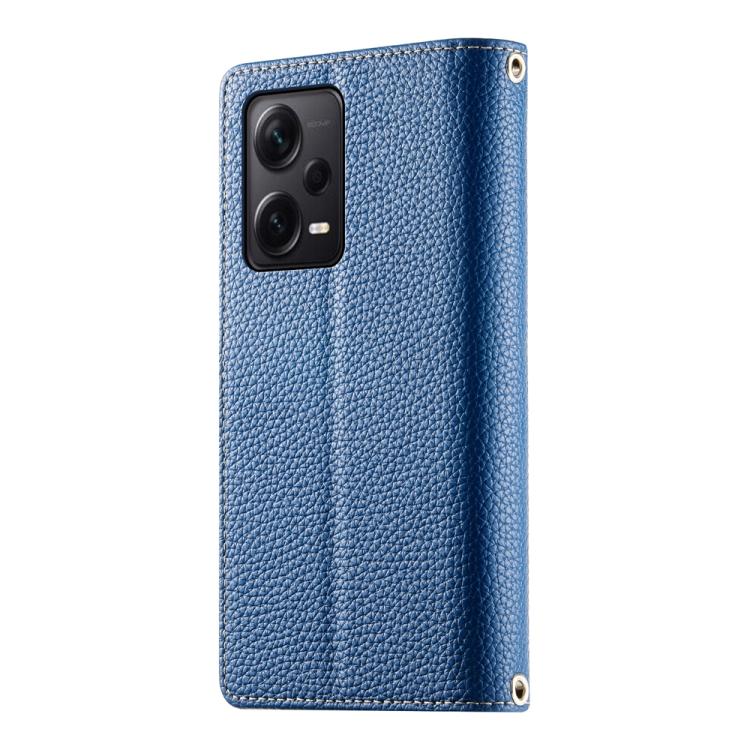 For Redmi Note12 Pro+ Global / Note12 Explorer Stitching Multi-card Zipper Wallet Leather Phone Case with Short Strap