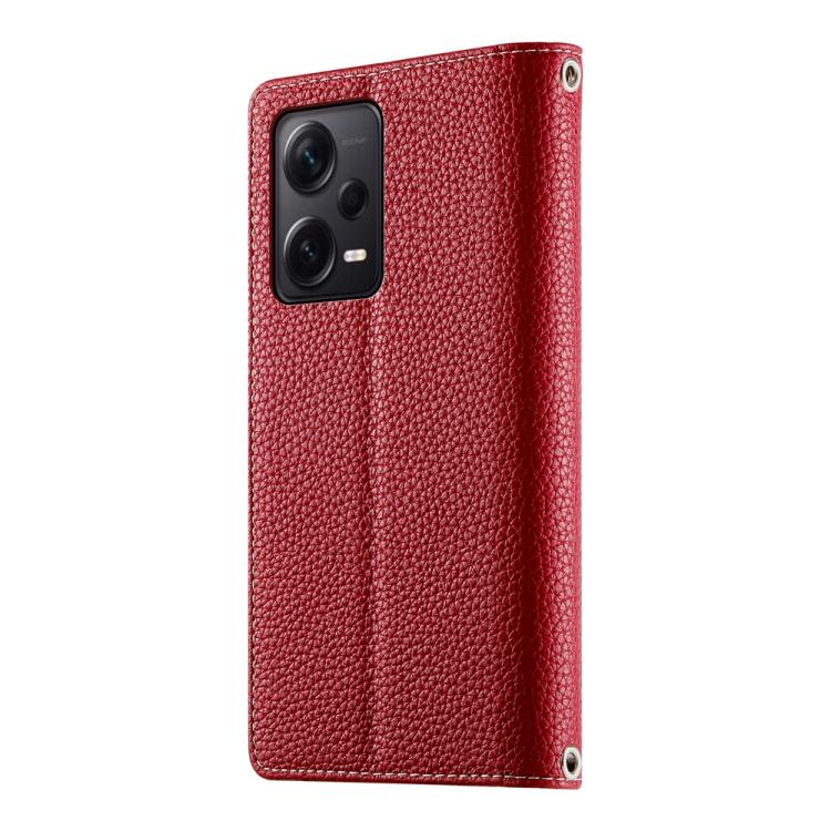 For Redmi Note12 Pro+ Global / Note12 Explorer Stitching Multi-card Zipper Wallet Leather Phone Case with Short Strap