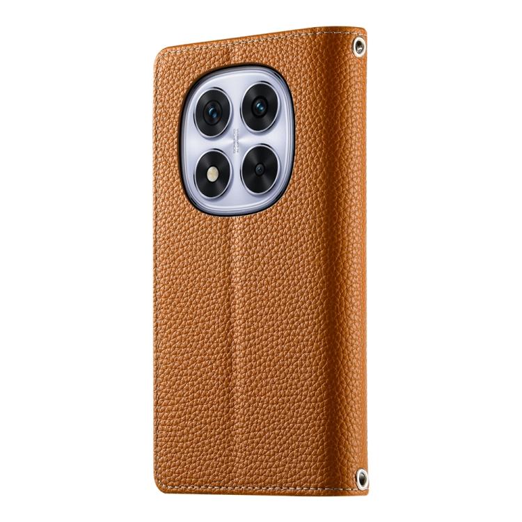 For Redmi Note 14 Pro 5G / Note 14 Pro+ 5G Stitching Multi-card Zipper Wallet Leather Phone Case with Short Strap