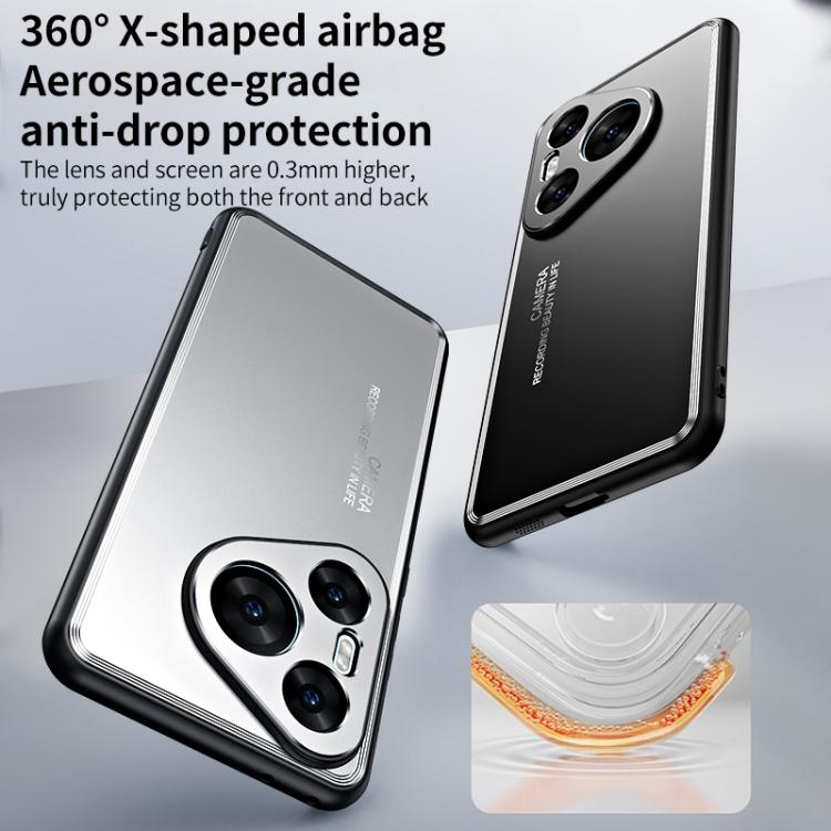 For Huawei Mate 80 Frosted Metal Phone Case