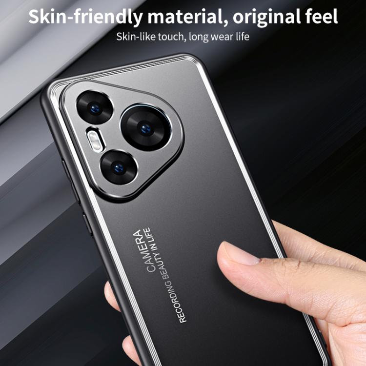 For Huawei Pura 80 5G Frosted Metal Phone Case