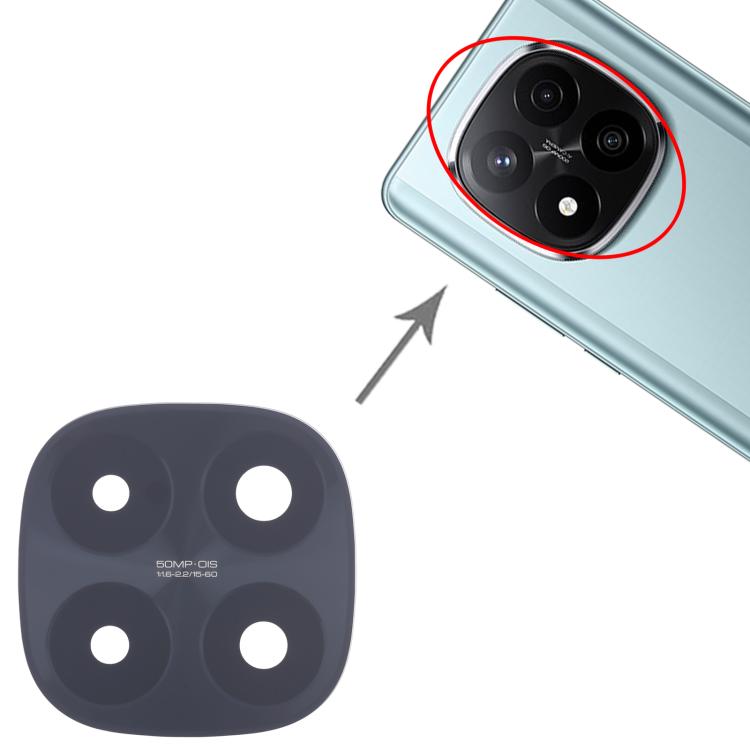 For Redmi Note 14 Pro+ 5G India 50MP 10set OEM Back Camera Lens