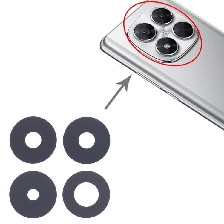 For Xiaomi POCO X7 10set OEM Back Camera Lens