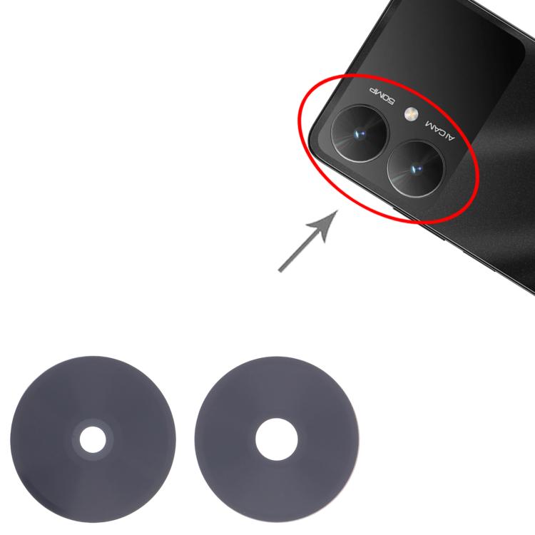 For Xiaomi Poco M6 5G 10set OEM Back Camera Lens