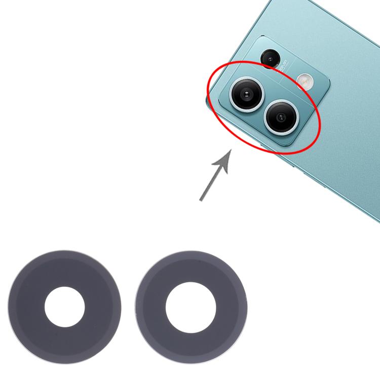 For Xiaomi Redmi Note 13 5G 10set OEM Back Camera Lens