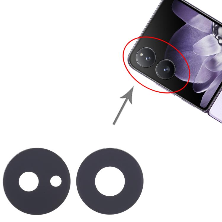 For Xiaomi Mix Flip 10set OEM Back Camera Lens