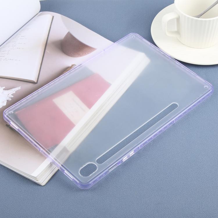 For Samsung Galaxy Tab S9 / S10 FE Color TPU Hybrid Clear Acrylic Tablet Case